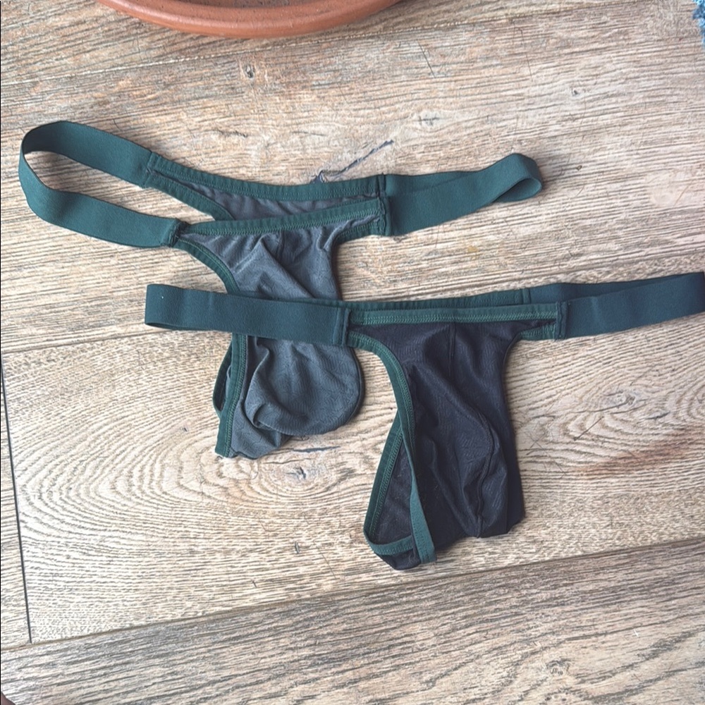 Men's Dark Green Underwear